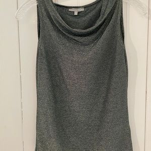 Etam Paris Women’s Green & Gold Glitter Top